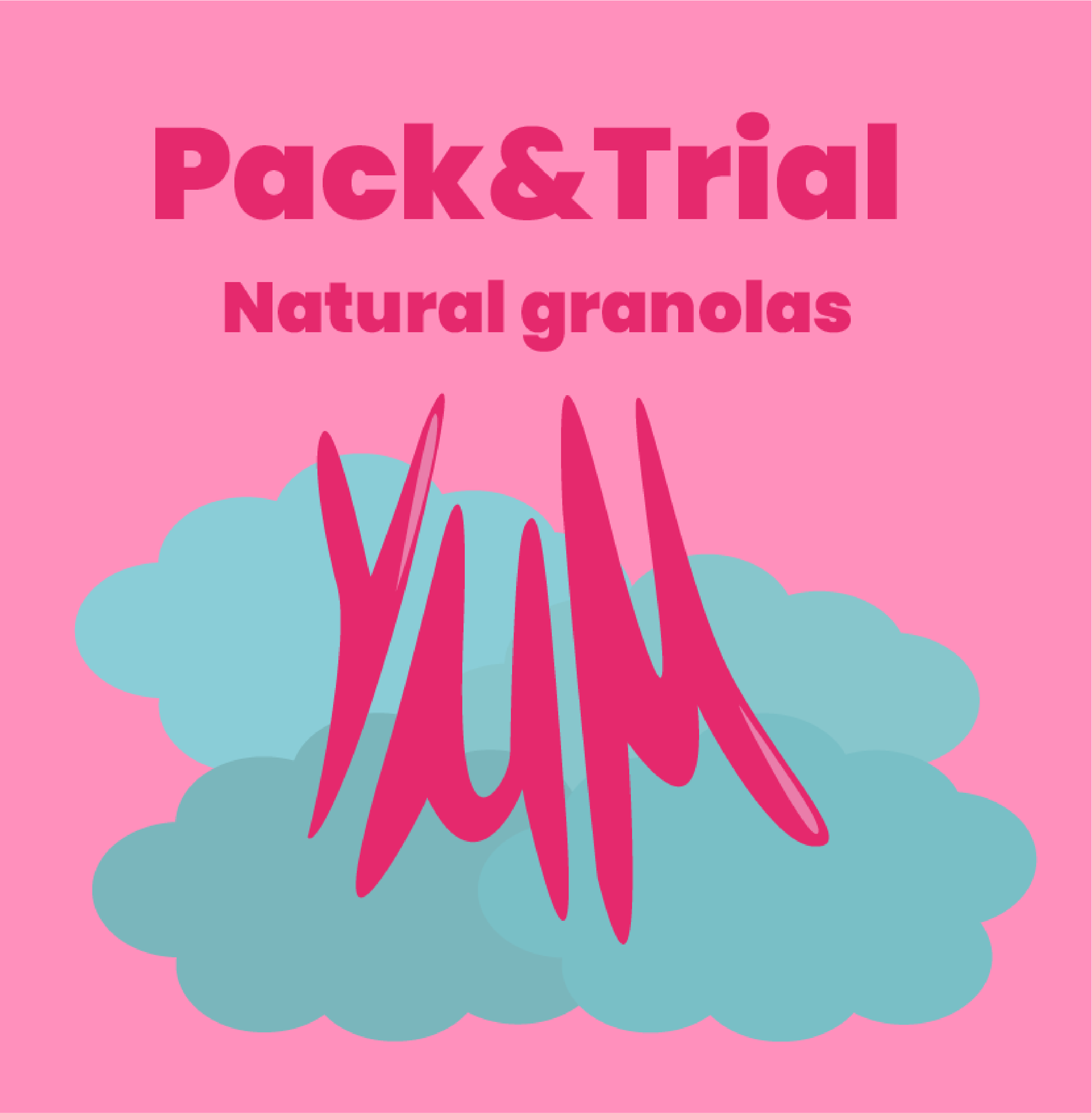 Packaging for granules - Yum